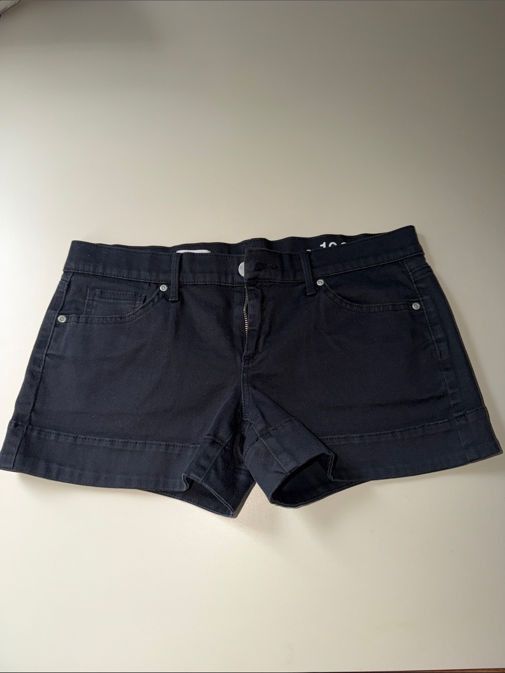 Gap Black Denim Shorts